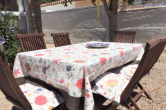 Tischdecke-Garten